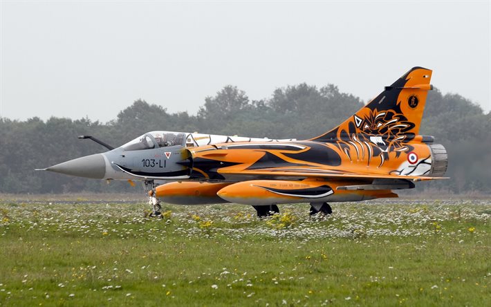 Dassault Mirage 2000, i caccia francesi, Air Force francese, aerei militari, Mirage 2000C