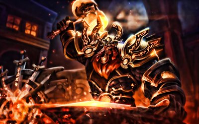 Ymir, warrior with axe, Smite God, 2020 games, Smite, MOBA, artwork, Smite characters, warriors, Ymir Smite