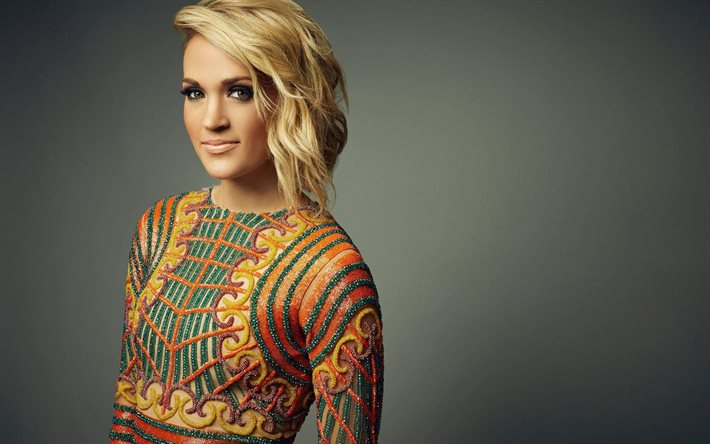 Carrie Underwood, chanteur, beauté, blond, superstars