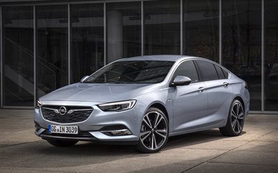 4k, Opel Insignia, 2018 voitures, de nouveaux Insignes, des voitures de luxe, Opel