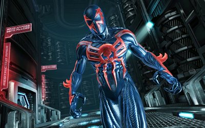 Spider-Man Edge of Time, super-héros, de personnages, de spiderman