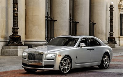 Rolls-Royce Ghost, 2016, berline, voiture de luxe, de belles voitures