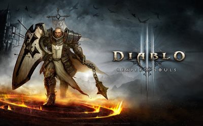 guerrier, Diablo 3, Reaper of Souls, les personnages