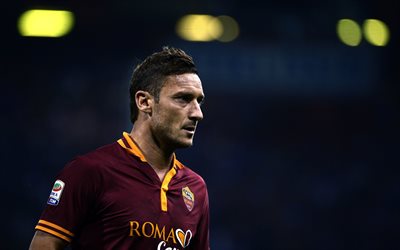 Francesco Totti, les stars du football, COMME les Roms, footballeur
