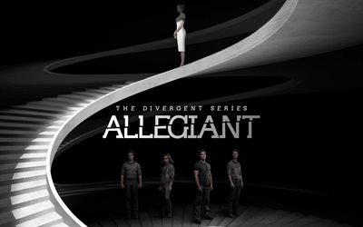 La divergencia de la Serie Allegiant, cartel, la Película de 2016