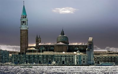 Venezia, Italia, Mattina, Edificio