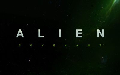 Alieni Covenant, 4k, 2017 Film, poster
