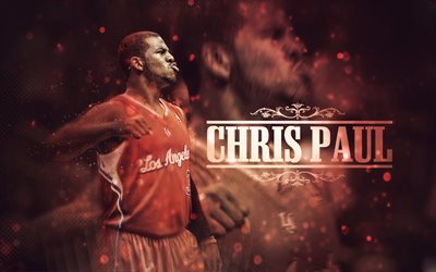 Chris Paul, de la NBA, los jugadores de baloncesto de Los Ángeles Lakers