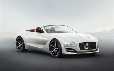Bentley EXP 12 Speed 6e Concept, 2017 cars, cabriolets, supercars, Bentley