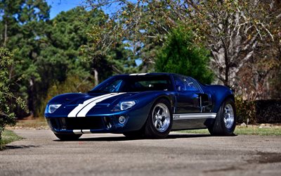 Ford GT40, USA, 1965, Classic sports car, retro cars, American cars, Ford