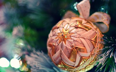 क्रिसमस गेंद, क्रिसमस पेड़, 2017, नया साल, क्रिसमस