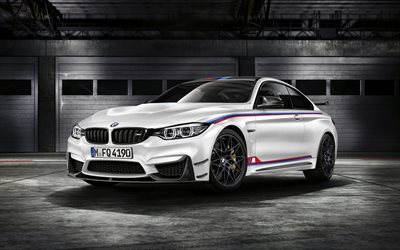 BMW M4 F82, 2016, sportcars, DTM Champion Edition, blanc bmw
