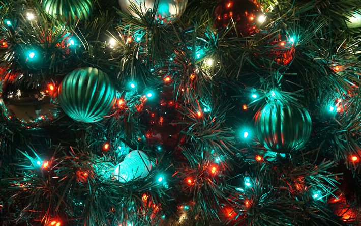 garland de natal, árvore de natal, feliz natal, feliz ano novo, antecedentes de natal