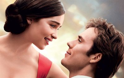 Me before you, 2016, poster, characters