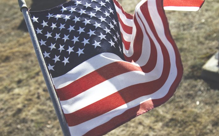 Drapeau américain, états-unis, drapeau USA