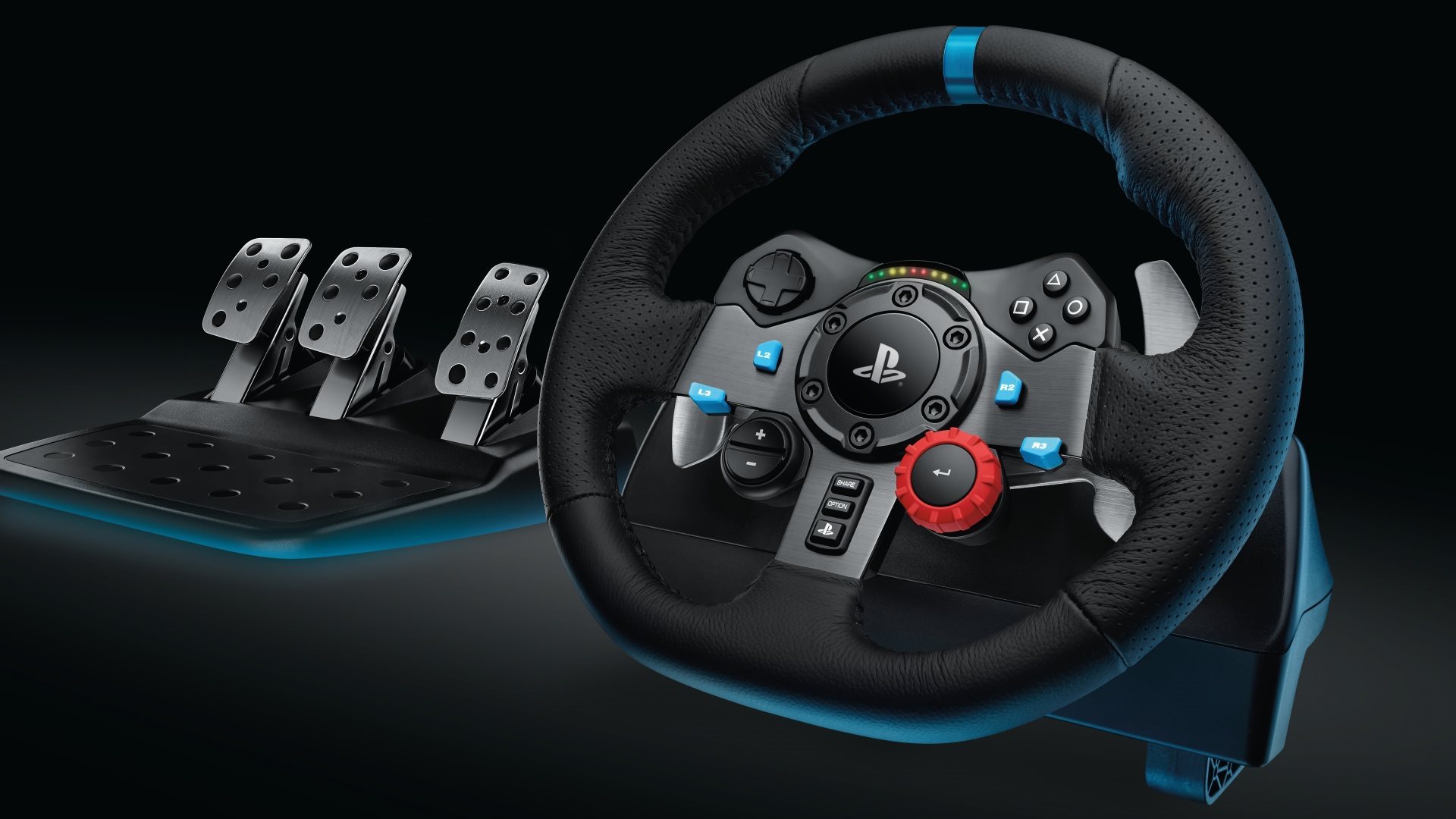 Download Wallpapers Logitech G29 Steering Game Racing Wheel Wheel Pedal Games For Desktop With Resolution 19x1080 High Quality Hd Pictures Wallpapers