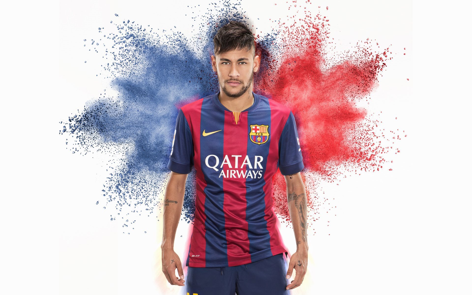 ダウンロード画像 Neymar サッカー バルセロナ Neymar Jr 15 Fcバルセロナ 画面の解像度 19x10 壁紙 デスクトップ上