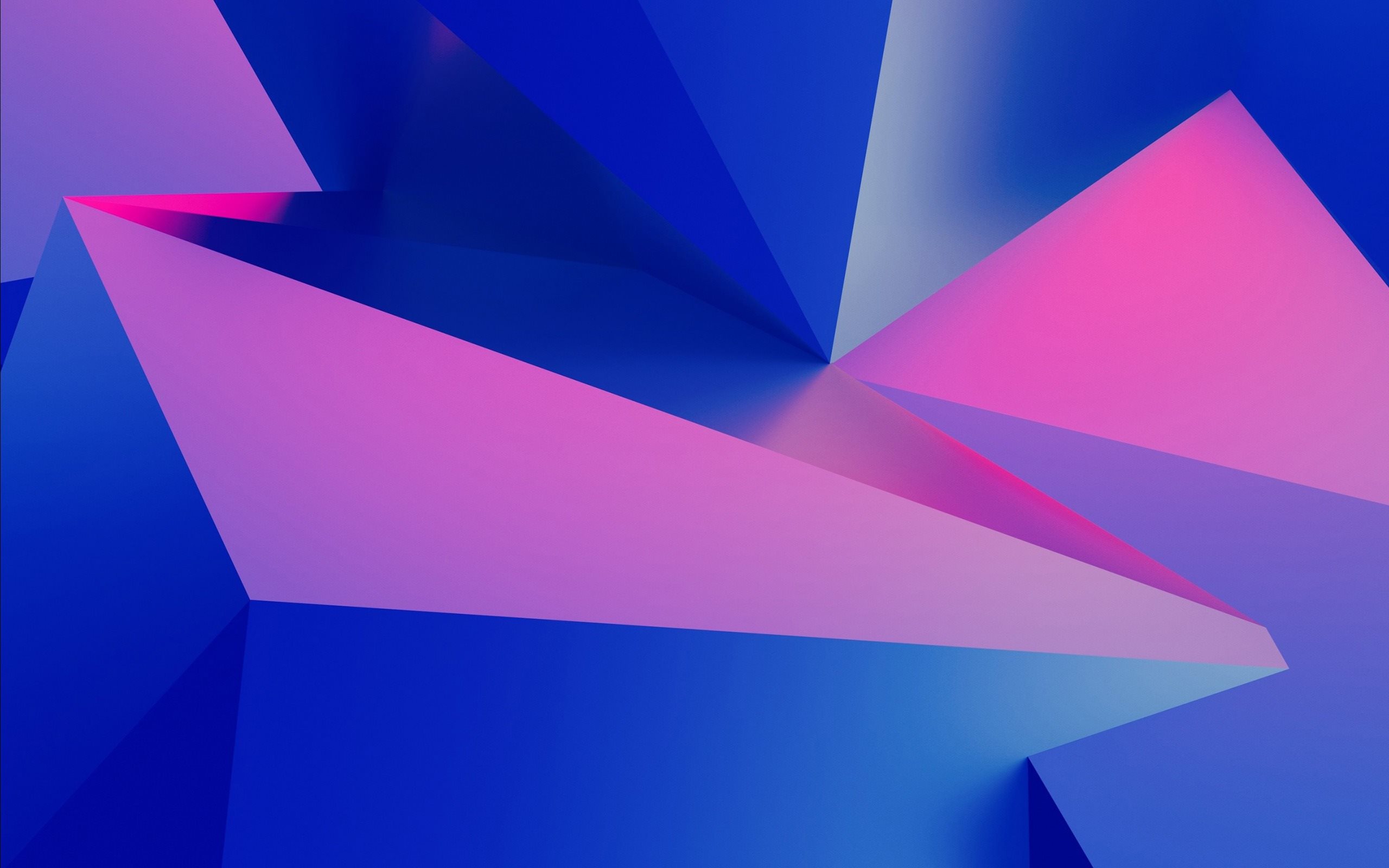 ダウンロード画像 幾何学 3dアート 幾何学的形状 創造 紫色の背景 画面の解像度 2560x1600 壁紙デスクトップ上