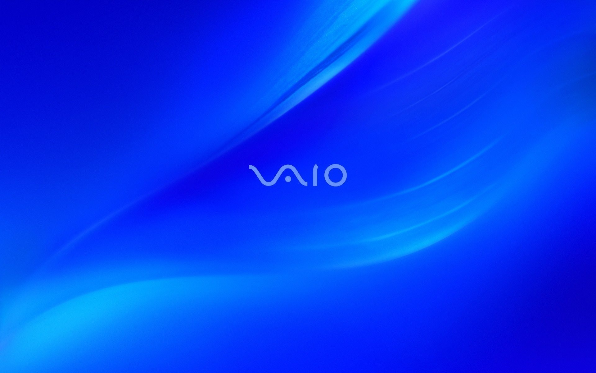 ダウンロード画像 ソニー Vaio 青色の背景 ロゴ 画面の解像度 19x10 壁紙デスクトップ上