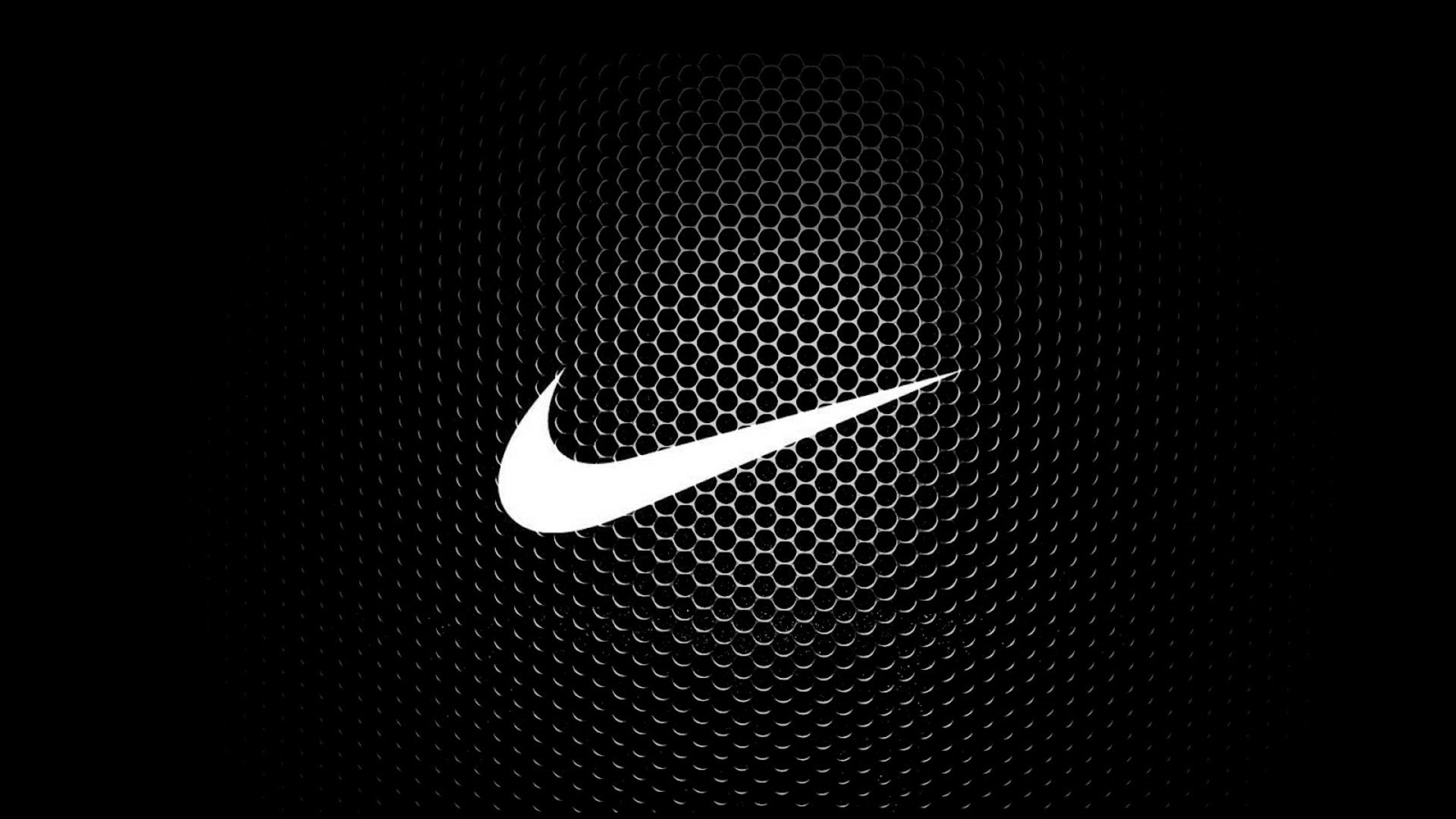 ダウンロード画像 ロゴ Nike 黒い背景 メッシュ 画面の解像度 19x1080 壁紙デスクトップ上