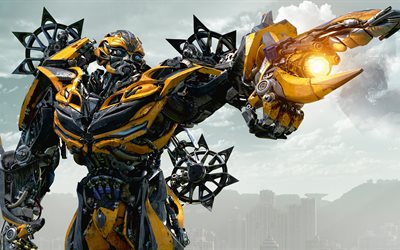 Bumblebee, 4K, characters, Transformers