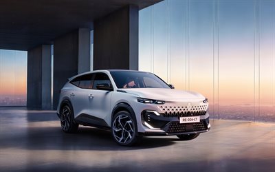 renault filante esprit alpine, 4k, geçitler, 2026 araba, ufuk çizgisi, renault filante, dış, 2026 renault filante, fransız arabaları, renault