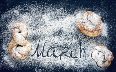 Uluslararası Kadınlar Günü, 8 Mart, toz şeker, bisküvi