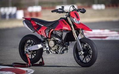ducati hypermotard 698, 4k, レースウェイ, 2024バイク, スーパーバイク, 2024 ducati hypermotard 698, イタリアのオートバイ, ドゥカティ