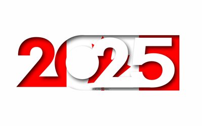 2025 캐나다, 흰색 배경, 캐나다, 최소 예술, 2025 캐나다 개념, 캐나다 2025, 캐나다의 깃발, 2025 캐나다 배경, 캐나다 깃발