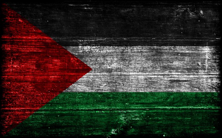 palestina träflagga, 4k, träregra flaggor, asiatiska länder, palestin, palestinas dag, asien, palestinsk flagga, palestina, palestinska nationella symboler, palestinflagga