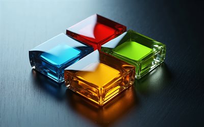 kristalllogo von windows 11, 4k, edelsteine, windows 11 gems logo, microsoft 3d kristalllogo, farblogo von windows 11, windows 11 logo, windows 11, microsoft logo mit farbigen edelsteinen, microsoft logo, windows logo, windows