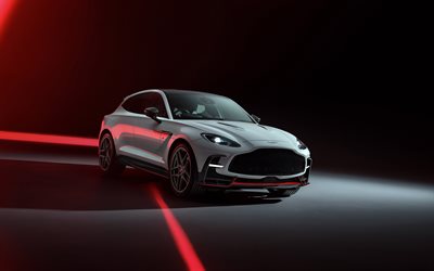 2026, aston martin dbx s, 4k, vista frontale, esterno, white aston martin dbx, nuovo dbx s 2025, auto britanniche, aston martin
