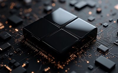 마이크로소프트 블랙 메탈 로고, windows 11 블랙 메탈 로고, 4k, 윈도우 11 로고, windows 11 블랙 엠블럼, 마이크로소프트, 윈도우 11 로그인, 검은 기술 배경, 윈도우 로고, 윈도우 11, 윈도우