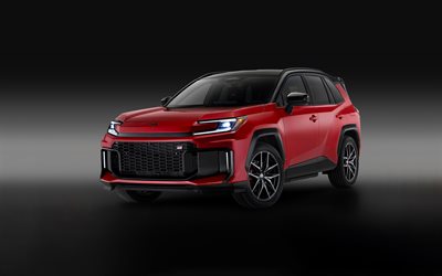 2026, トヨタrav4 grスポーツ, 4k, フロントビュー, 外観, 赤いトヨタrav4, クロスオーバー, ハイブリッド, 日本の車, トヨタ