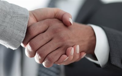 businessmen shaking hands, 4k, handshake, business concepts, business people, deal making concepts, business, handshake concepts