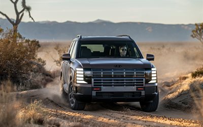 Hyundai Palisade XRT Pro, 4k, desert, 2026 cars, offroad, Hyundai Palisade, exterior, 2026 Hyundai Palisade, south korean cars, Hyundai