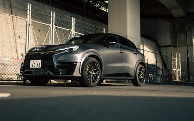 Lexus LBX Morizo RR, 4k, crossovers, 2026 cars, parking, JP-spec, Lexus LBX, exterior, 2026 Lexus LBX, japanese cars, Lexus
