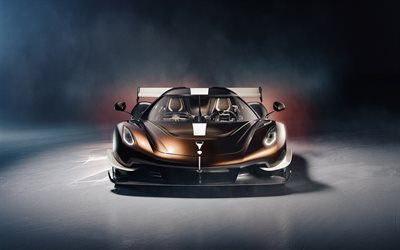 2026, koenigsegg sadairs lanza, 4k, vista frontal, exterior, hipercar, nuevo koenigsegg brown sadairs, autos deportivos de lujo, koenigsegg