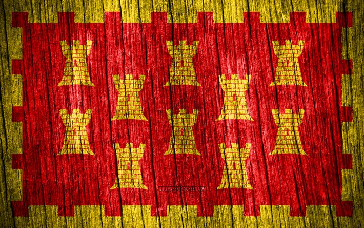 4K, Flag of Greater Manchester, Day of Greater Manchester, english counties, wooden texture flags, Greater Manchester flag, Counties of England, Greater Manchester, England