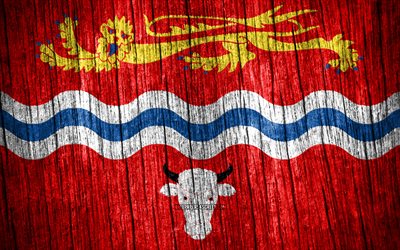 4k, drapeau du herefordshire, jour du herefordshire, comtés anglais, drapeaux de texture en bois, comtés d angleterre, herefordshire, angleterre