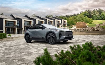 toyota c hr, 4k, cruces, 2026 coches, especificaciones de la ue, toyota c hr gris, 2026 toyota c hr, autos japoneses, toyota