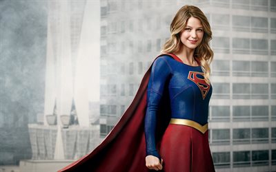 Supergirl, affiches, Melissa Benoist, l'actrice