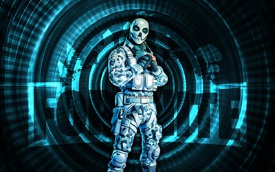 Arctic Metal Mouth Fortnite, 4k, blue spiral background, Fortnite, creative, Arctic Metal Mouth Skin, Fortnite Arctic Metal Mouth Skin, Arctic Metal Mouth, Fortnite characters