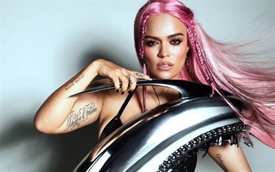 Karol G, 4k, Colombian singer, photoshoot, portrait, popular singers, Carolina Giraldo Navarro, Karol G photoshoot