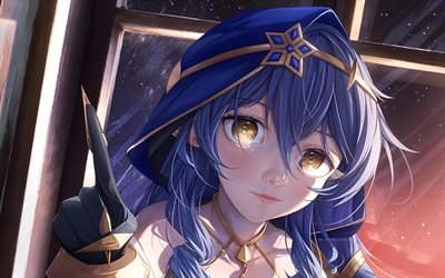 ليلى, 4k, الفن ثلاثي الأبعاد, genshin تأثير, شخصيات أنيمي, العمل الفني, genshin تأثير الأحرف, ليلى جينشين تأثير