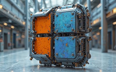 windows 11 3dロゴ, 4k, microsoftロゴ, windows metal emblem, windows 11ロゴ, windowsロゴ, マイクロソフト, クリエイティブマイクロソフトのロゴ
