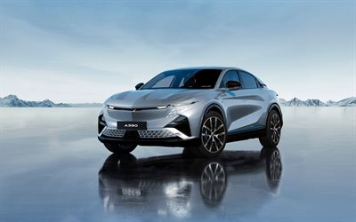 4k, alpine a390, 2026, frontansicht, äußerlich, elektrische kreuzung, grauer alpin a390, elektroautos, französische autos, alpin