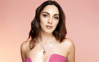 kiara advani, 4k, lila kleid, schönheit, bollywood, nahaufnahme, indische schauspielerin, brünette frau, bilder mit kiara advani, beliebte schauspielerin, indische berühmtheit, kiara advani fotoshooting