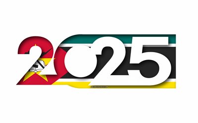 2025 موزمبيق, خلفية بيضاء, موزمبيق, الحد الأدنى من الفن, 2025 مفاهيم موزمبيق, موزمبيق 2025, علم موزمبيق, 2025 خلفية موزمبيق, العلم موزمبيق