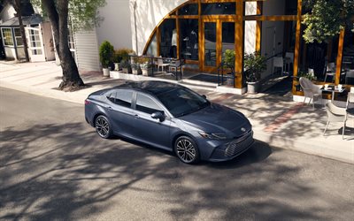 2026, تويوتا كامري, 4k, عرض الجبهة, الخارج, new toyota camry 2026, كامري الظلام كوزموس, السيارات اليابانية, تويوتا